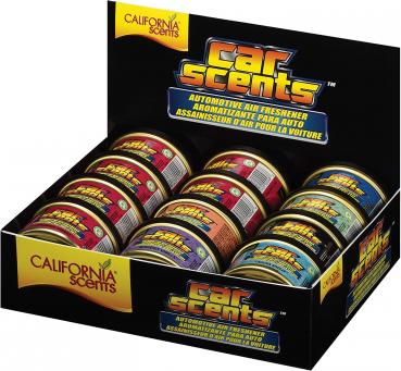 California Scents Carscents MIX 9 Sorten Lufterfrischer 4xCherry,1xICE, 1xTropic